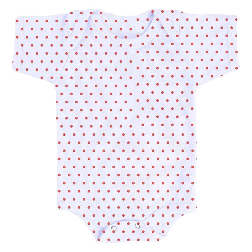 Kit Body Top Chot Canelado Poá Cores Sortidas 06 Peças Kit Body Top Chot Canelado Poá Cores Sortidas 06 Peças