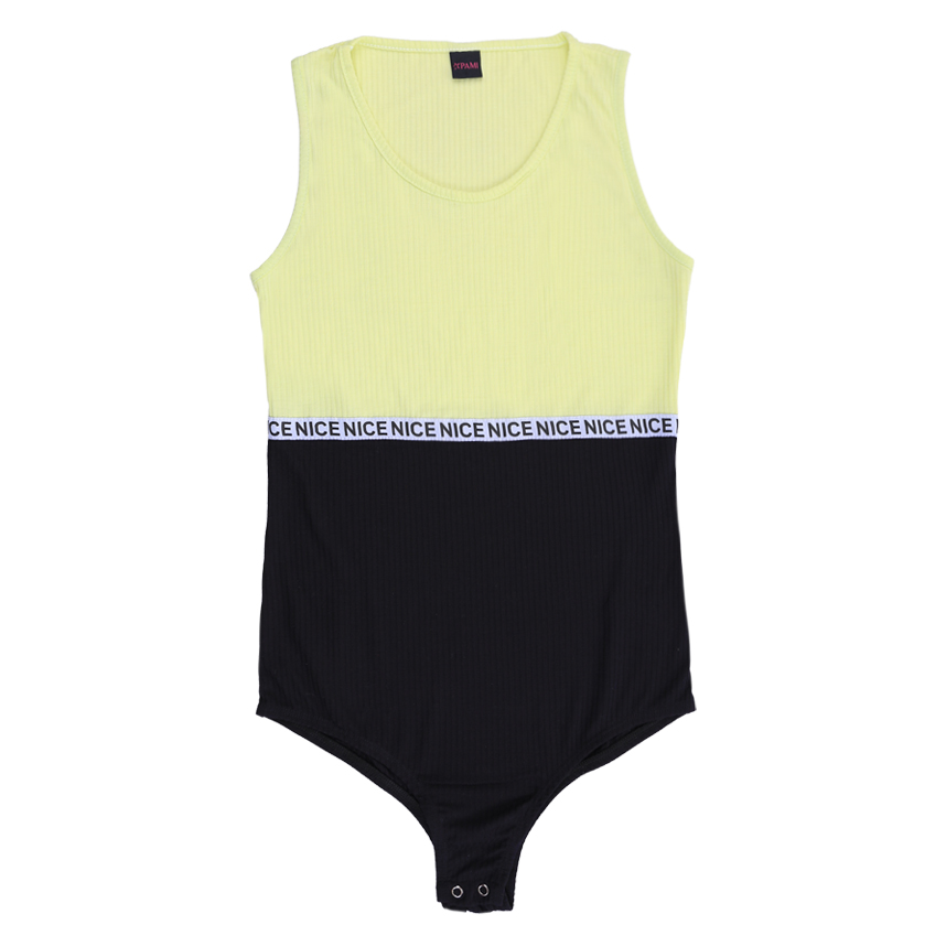 Body Pami Regata Canelado Com Bordado Vibes Summer Nice Menina