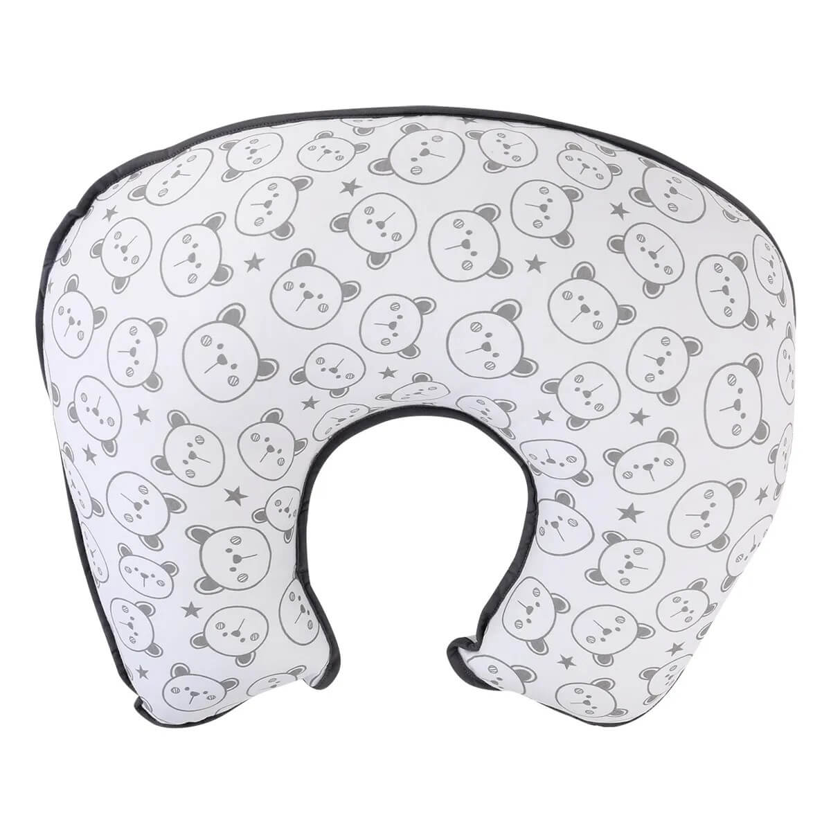 Almofada De Amamentação Bebê Din Don Preto