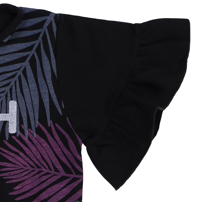 Vestido Color Girl Manga Curta Moletinho Fresh Vestido Color Girl Manga Curta Moletinho Fresh