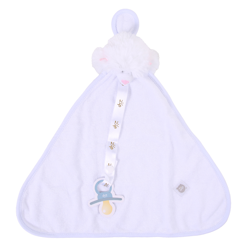 Naninha Zip Blanket Atoalhado Dog Lili Branco