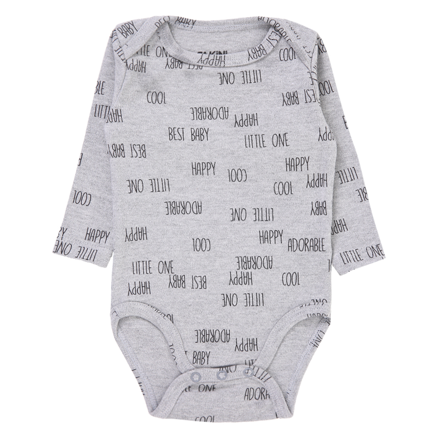 Kit Body Manga longa Fakini 03 Peças Em Suedine Space