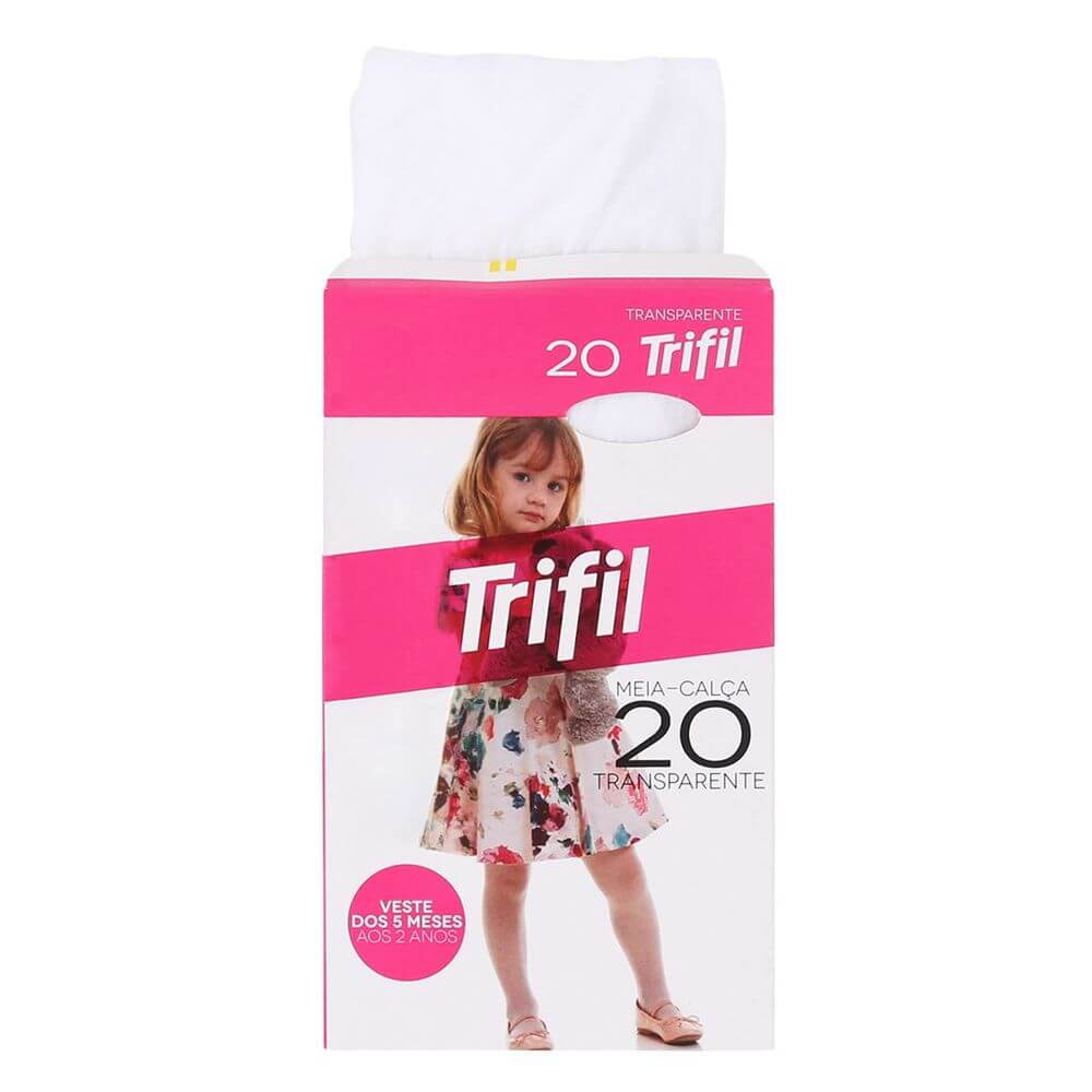 Meia Calça Trifil Bebê Transparente
