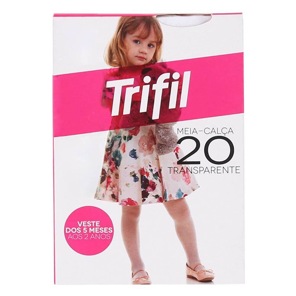 Meia Calça Trifil Bebê Transparente