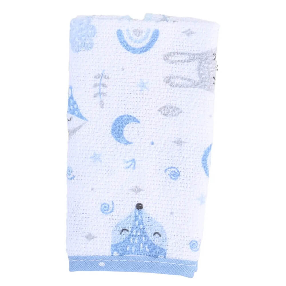 Pano de Boca Baby Gijo 03 Peças Cute Animals Fralda Menino