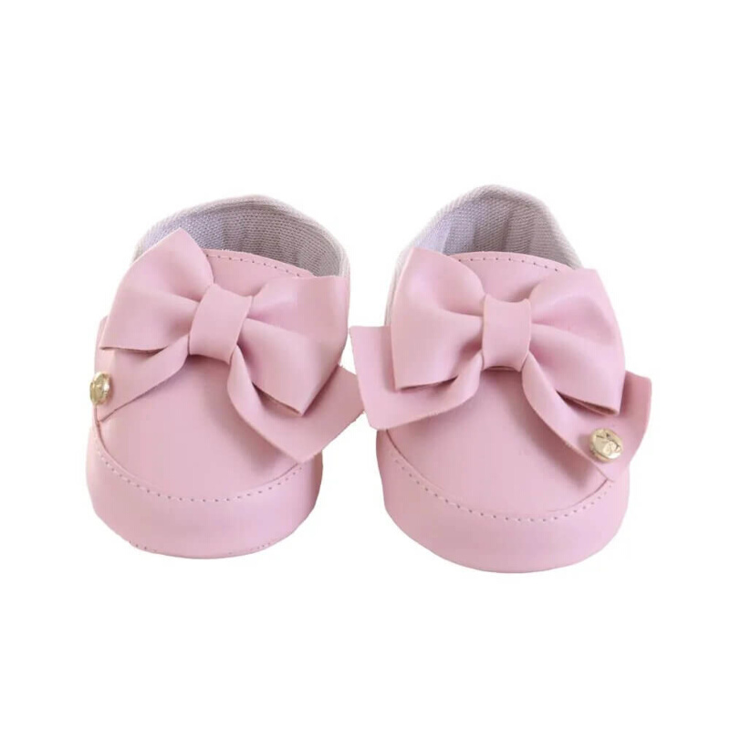 Sapato Fofinho Em Courino Com Laço