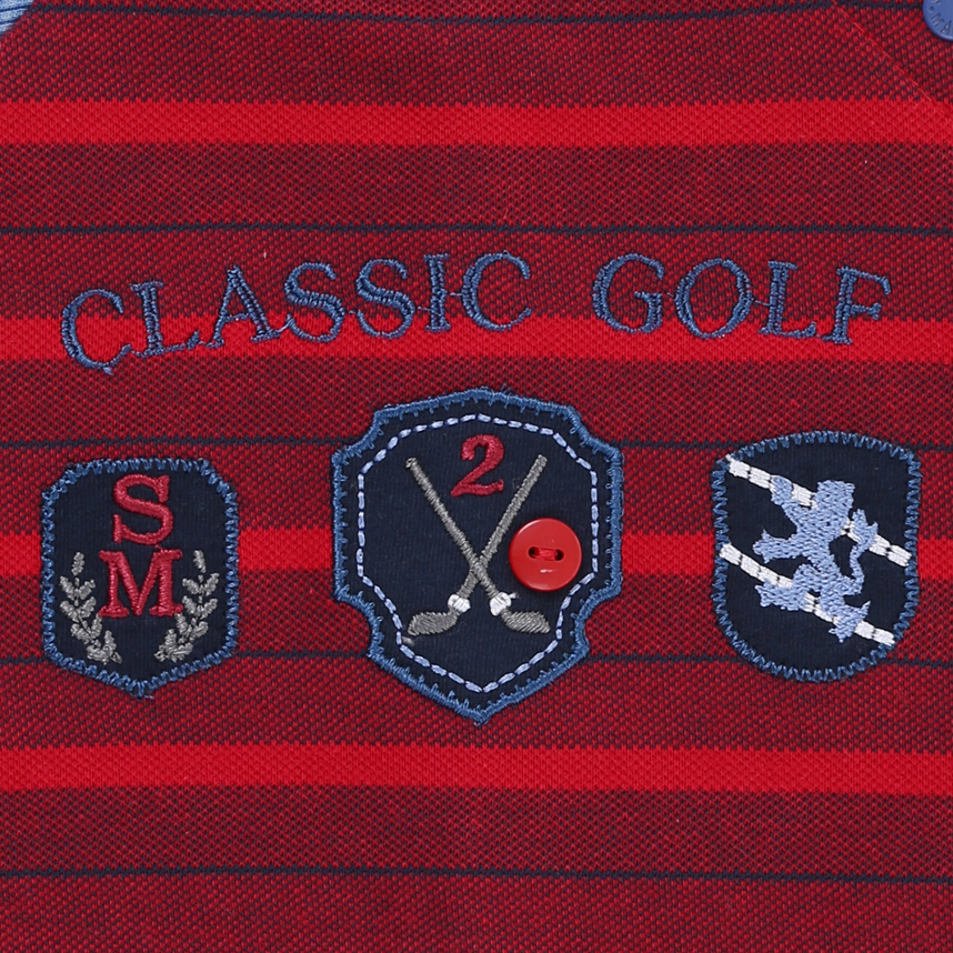 Macacão Curto Bebê Sonho Mágico Malha Estampa Golf