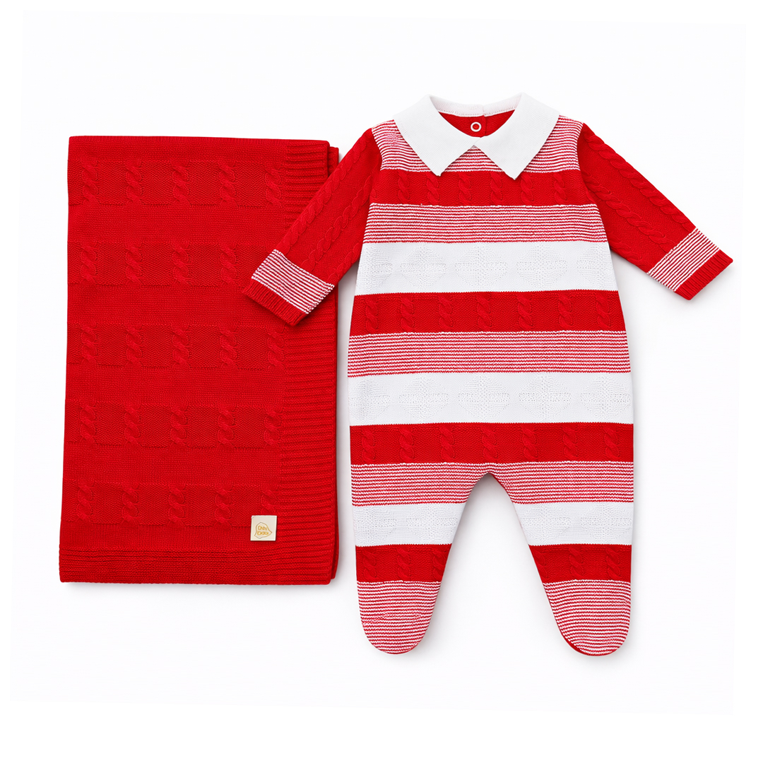 Saída De Maternidade Din Don Detalhe Losângo