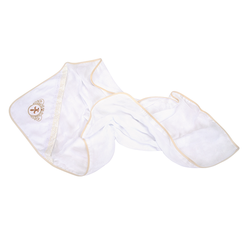 Toalha Fralda Minasrey Loupiot Clean Com Capuz Bordado