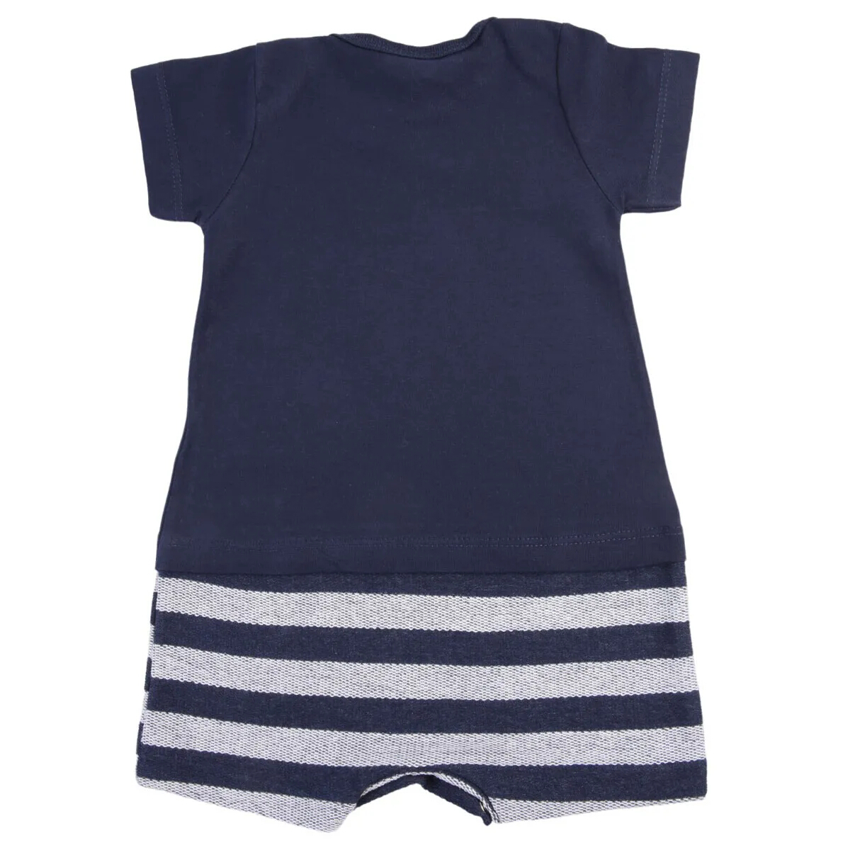 Macacão Curto Bebê Reirex Estampa Canguru