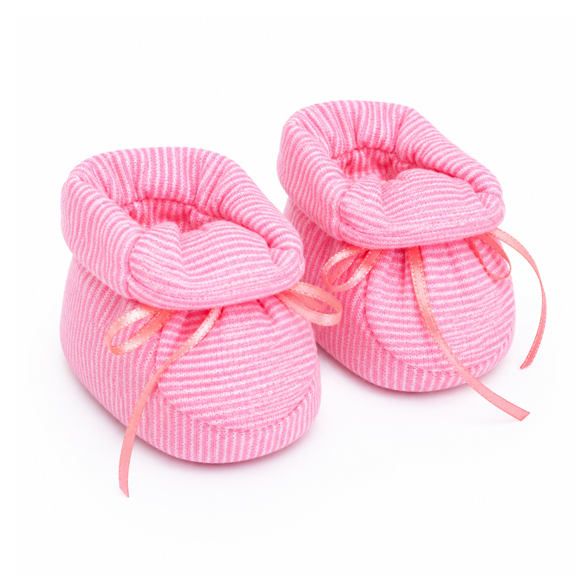 Pantufa Beijinho Bebê Chutinho Canelado