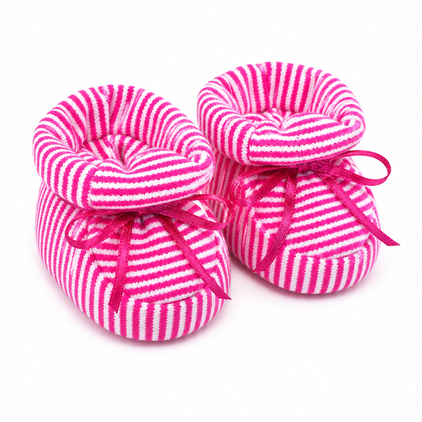Pantufa Beijinho Bebê Chutinho Canelado