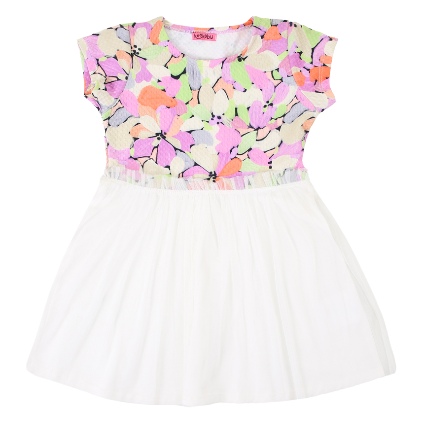Vestido Infantil Kookabu Estampa Girl Power E Saia Tule