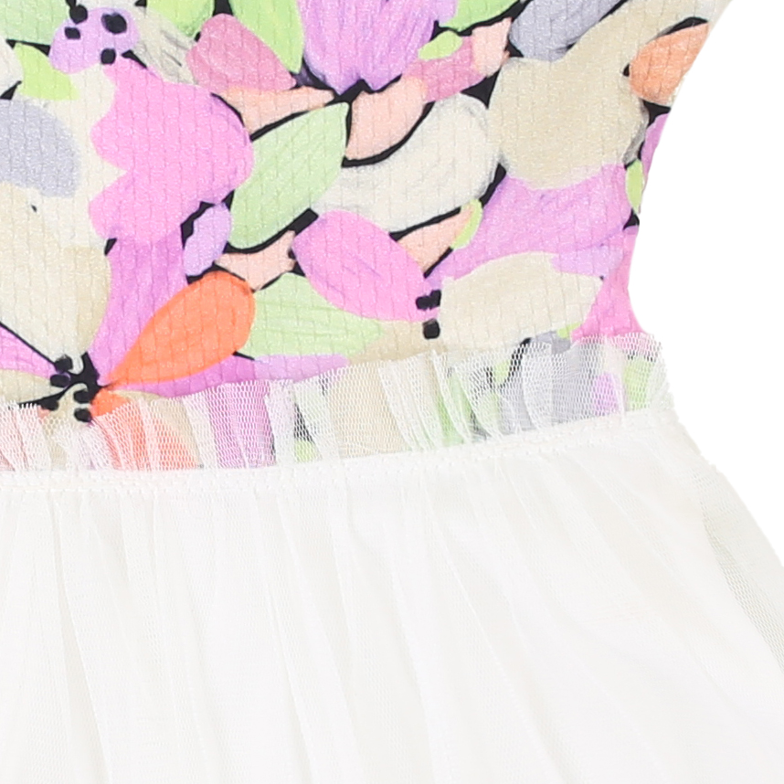 Vestido Infantil Kookabu Estampa Girl Power E Saia Tule