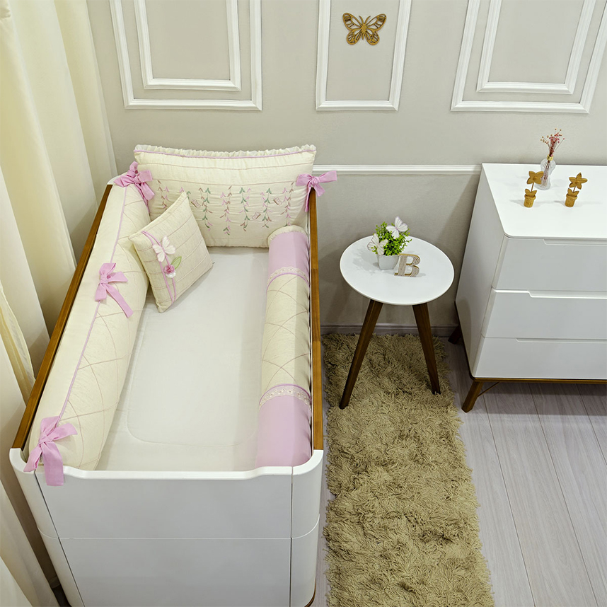 Kit Berço Balu Baby Encanto - 05 Peças Kit Berço Balu Baby Encanto - 05 Peças