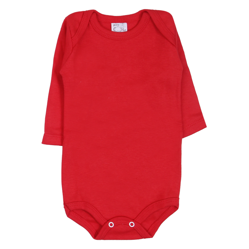 Kit Body Bebê Mub Suedine Liso - 03 Peças