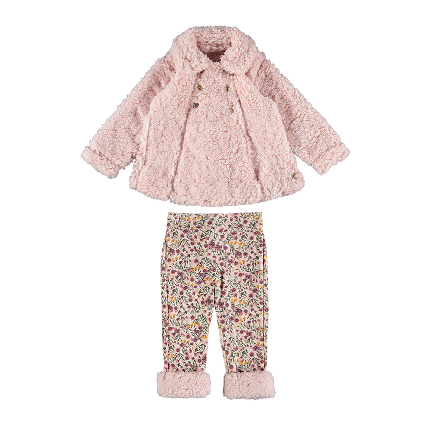 Conjunto Bebê Kiki Tecido Em Pelinho