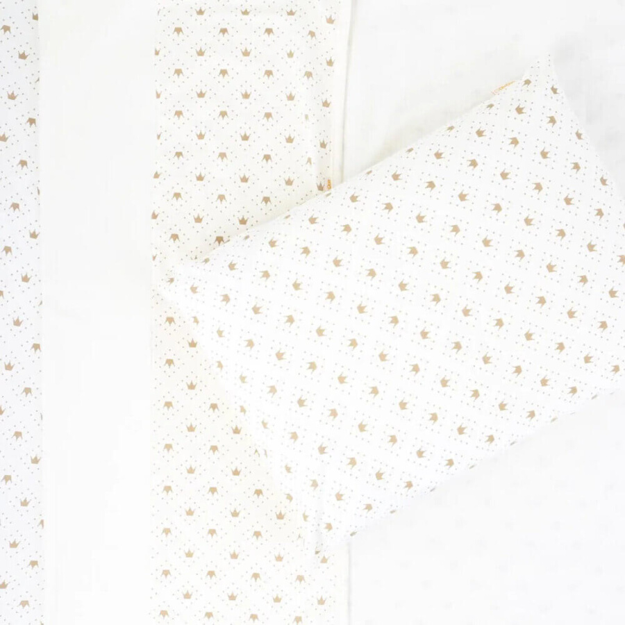 Kit Jogo De Berço Americano Din Don Realeza - 03 Peças