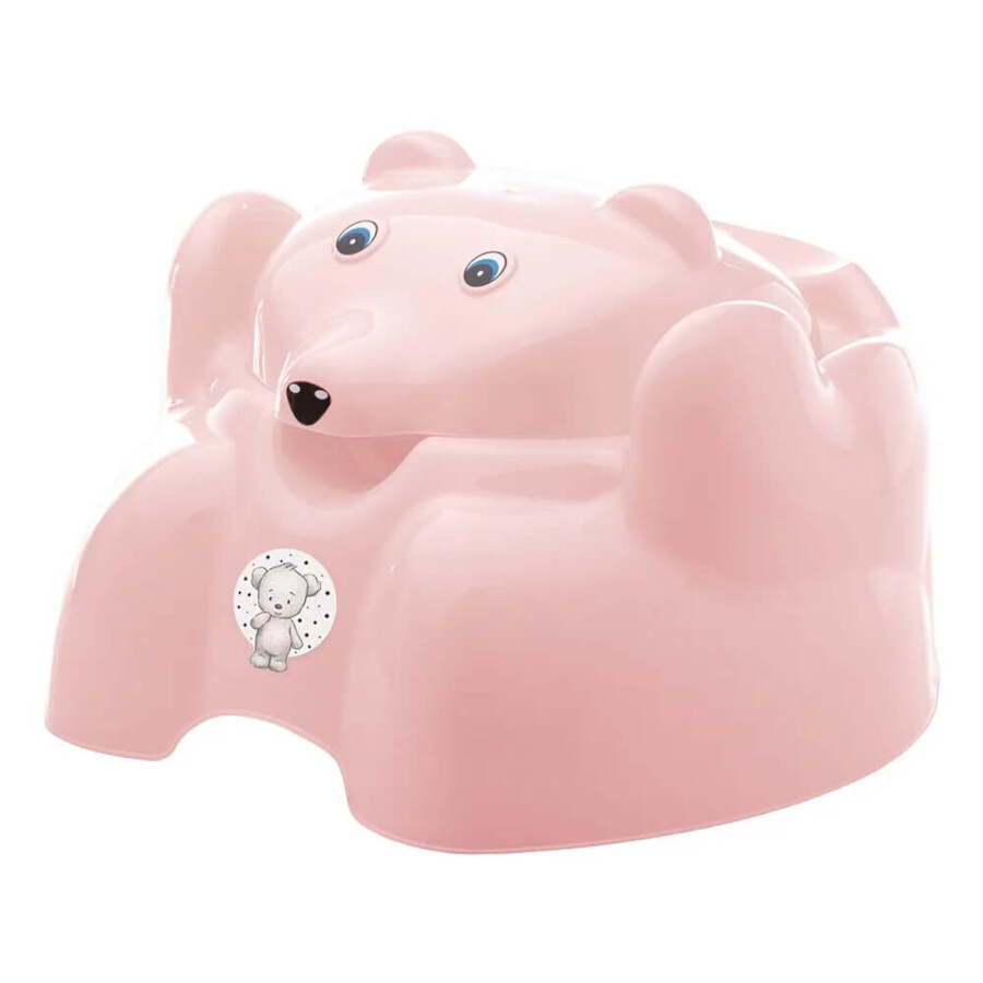 Troninho Desfralde Cajovil Urso Fofura Rosa