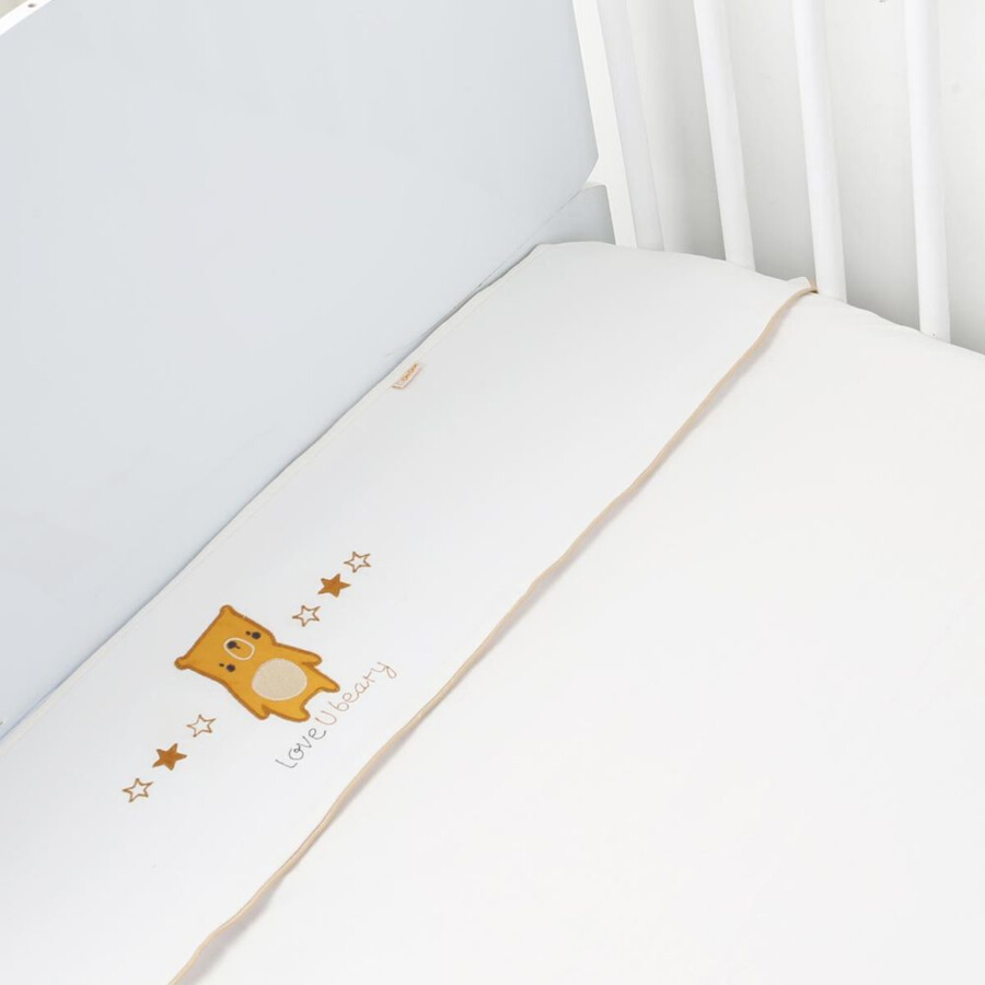 Kit Jogo De Berço Virol Din Don Apache - 02 Peças