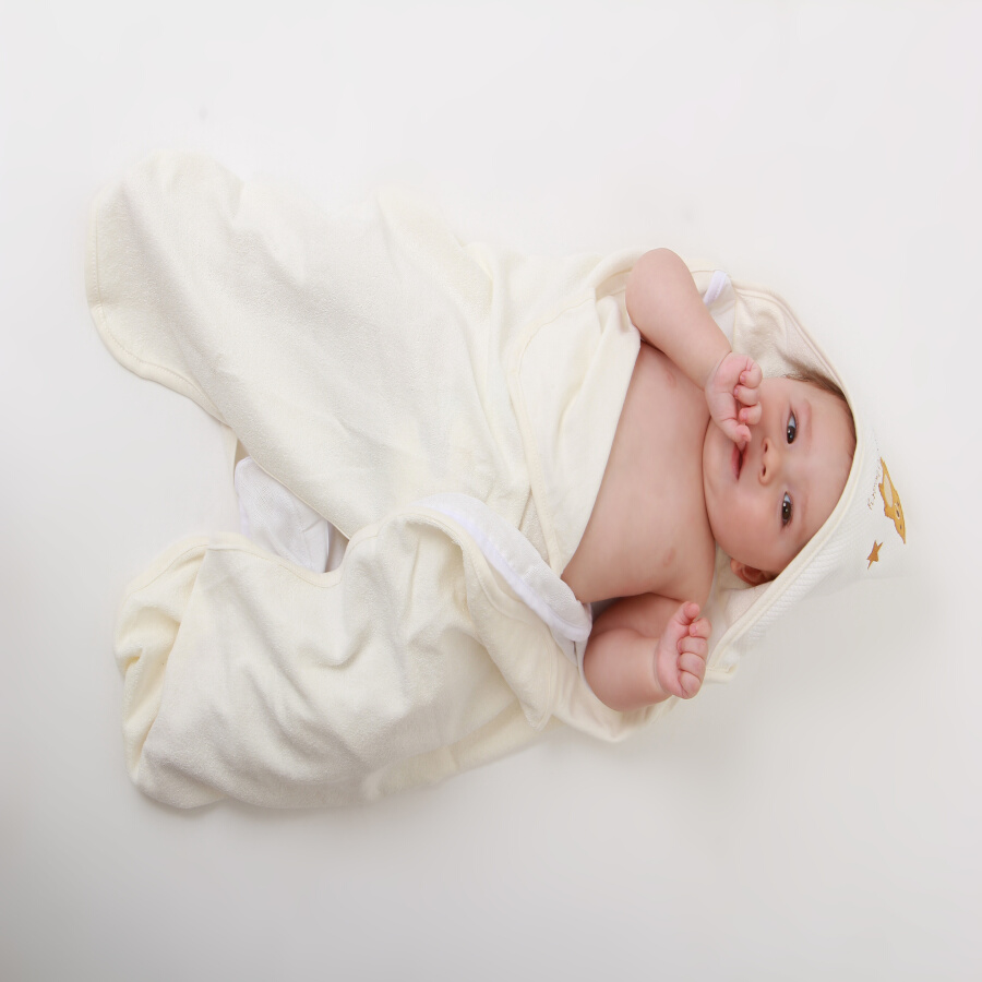 Toalha De Banho Din Don Atoalhada Apache Com Capuz