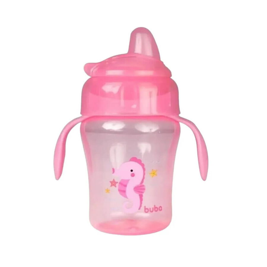 Copo Treinamento Bebê Buba Alça Removível 240 ML