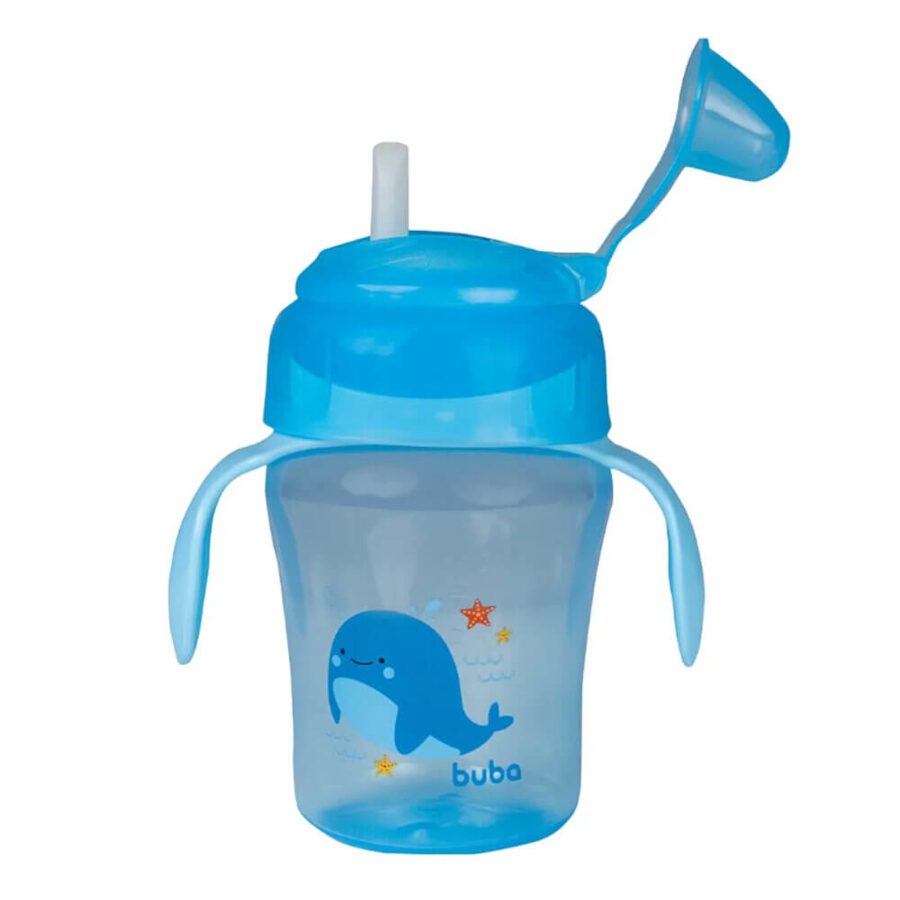 Copo Treinamento Bebê Buba Alça Removível 240 ML