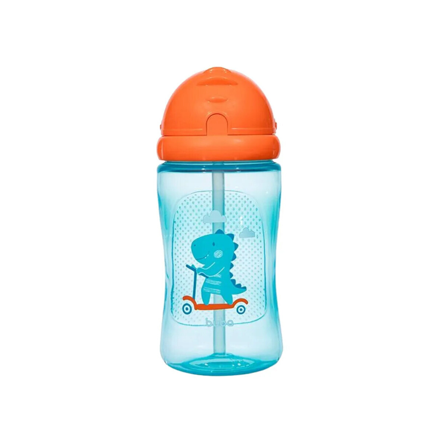 Garrafa Infantil Buba Dino Patinete 340 ML