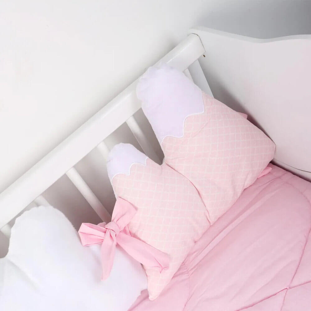 Kit Berço Rolo Din Don Apache - 06 Peças Kit Berço Rolo Din Don Apache - 06 Peças