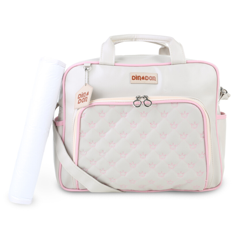 Bolsa Maternidade Din Don Coroa Tamanho Grande