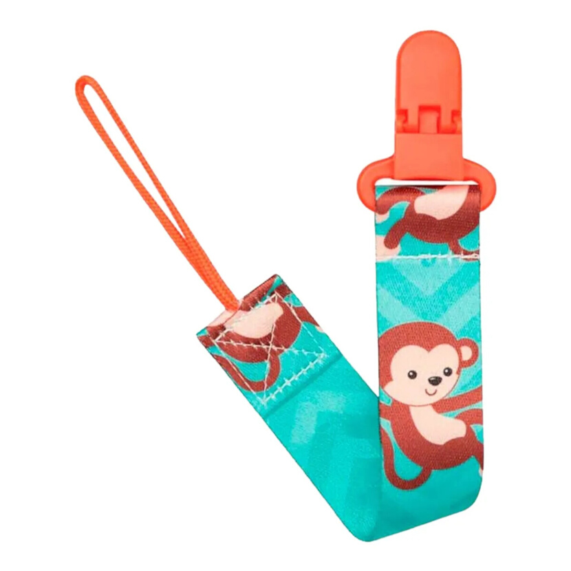 Prendedor De Chupeta Buba Animal Fun Macaco