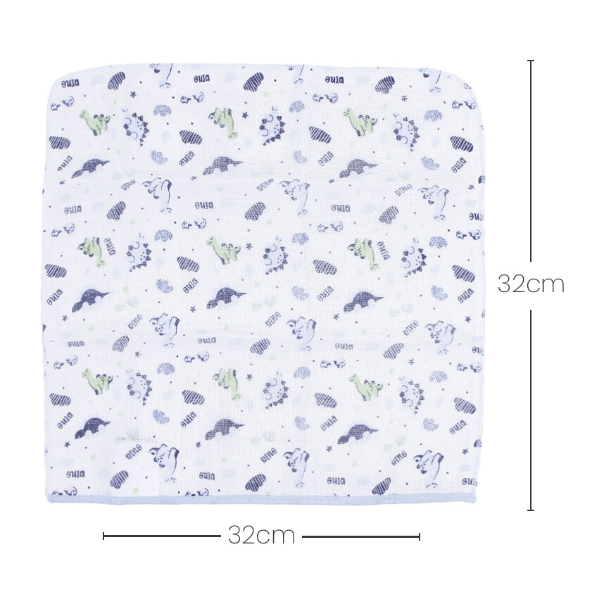 Kit Pano De Boca Gijo Borbado Dinossauro - 03 Peças Kit Pano De Boca Gijo Borbado Dinossauro - 03 Peças