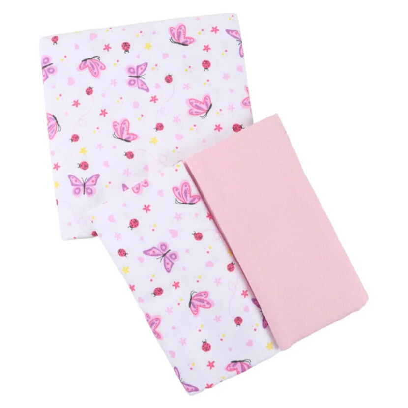 Kit Cueiro Baby Gijo Estampa Borboleta - 03 Peças