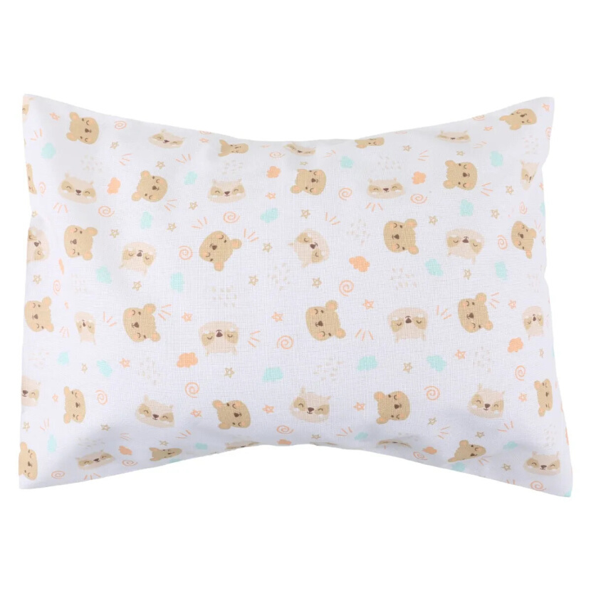 Kit Fronha Baby Gijo Estampa Urso - 02 Peças