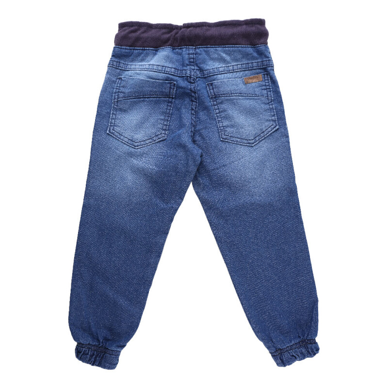Calça Jogger Jeans Infantil Gijo Kids Com Cordão
