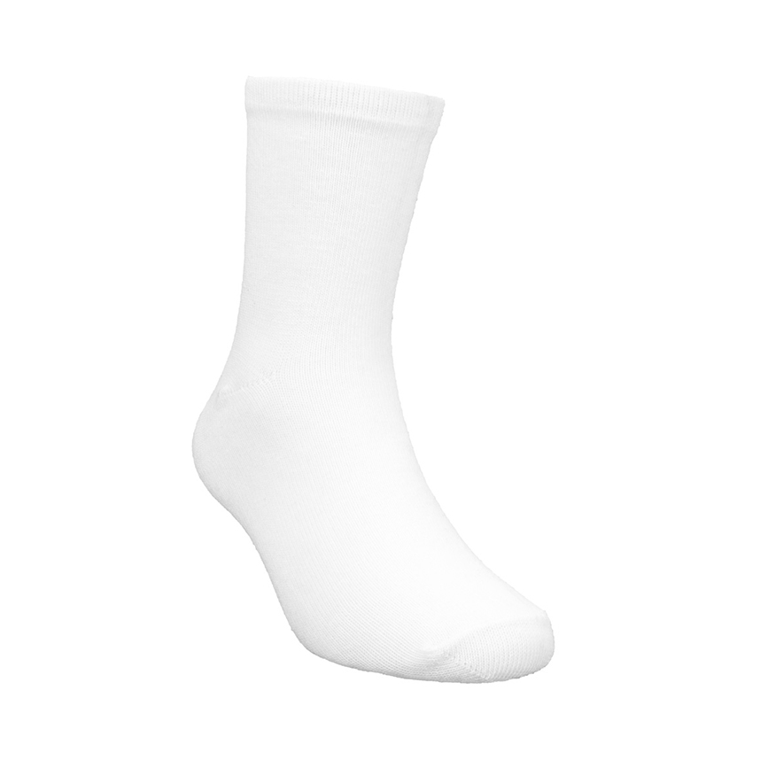Kit Meia Infantil Pimpolho Lisa Com Detalhe Colorido - 03 Peças