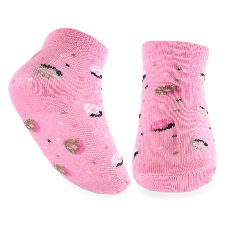 Kit Meia Bebê Kookabu Estampada - 03 Pares