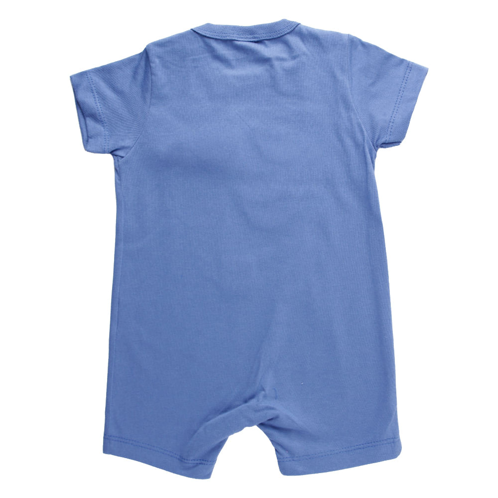 Macacão Curto Baby Gijo Estampa Dog Beach