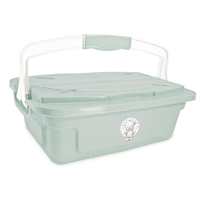 Caixa Organizadora Cajovil Com Alça Fofura 5,6 Litros