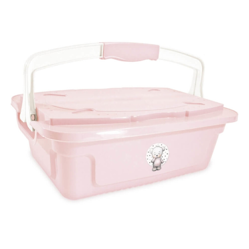 Caixa Organizadora Cajovil Com Alça Fofura 10 Litros