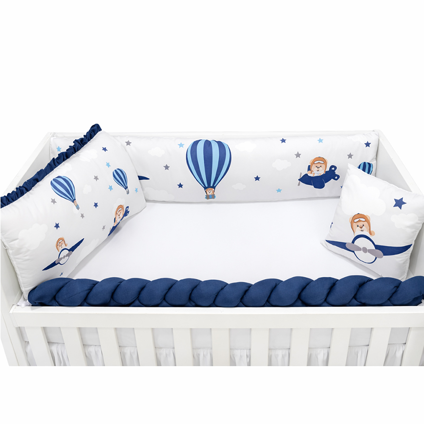 Kit Berço Balu Baby Sublimado Fly - 08 Peças