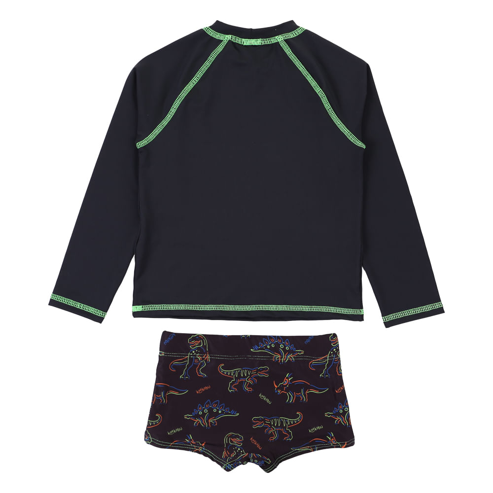 Conjunto Linha Praia Infantil Kookabu Amazing Minds Estampado