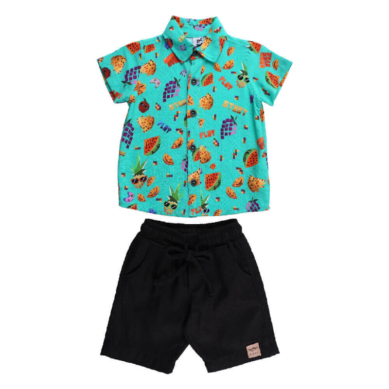 Conjunto Bebê Kookabu Estampado