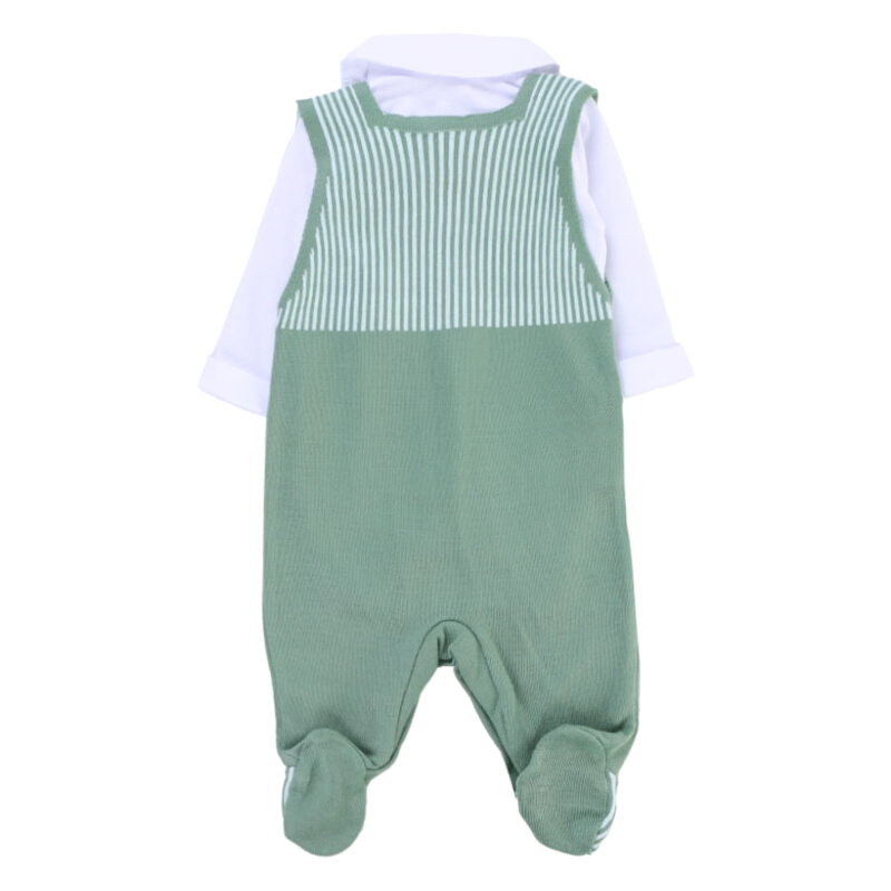 Saída De Maternidade Fofinho Com Detalhe Bordado