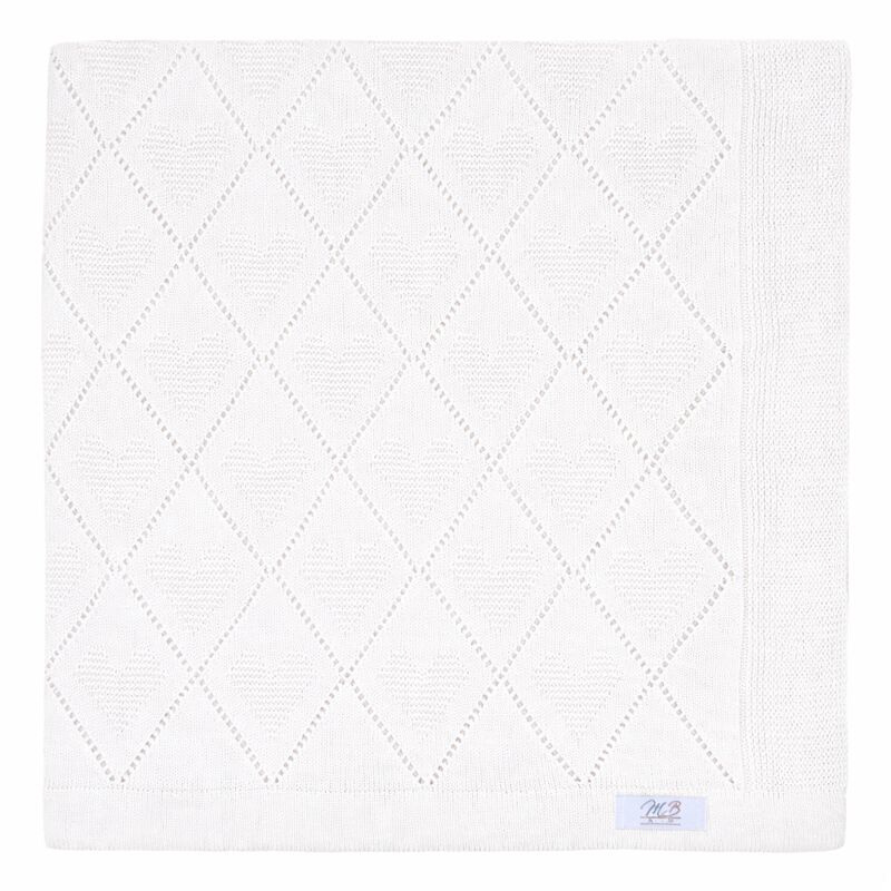 Manta Acrílico Michelle Baby Coração