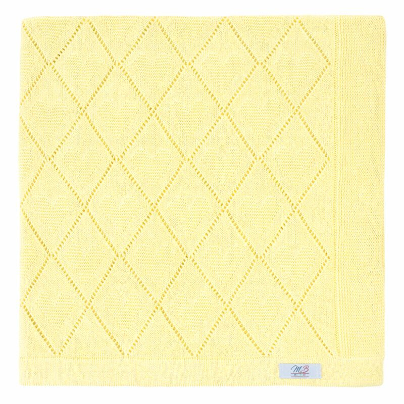 Manta Acrílico Michelle Baby Coração