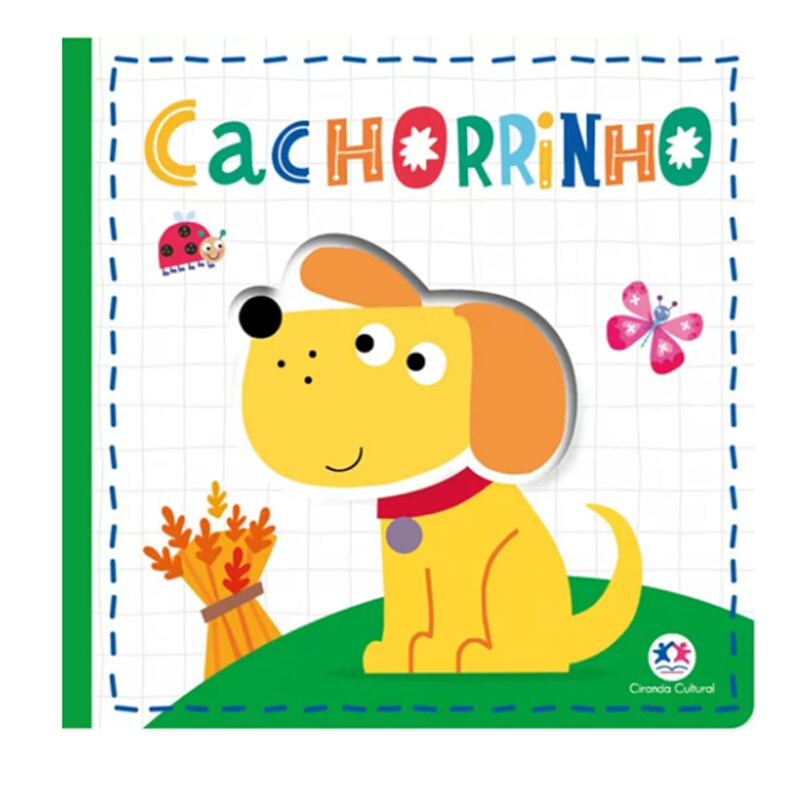 Livro De Banho Ciranda Cultural Contornado Dog