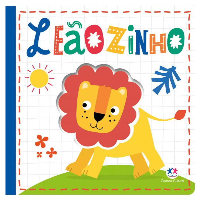 Livro De Banho Ciranda Cultural Contornado Leão
