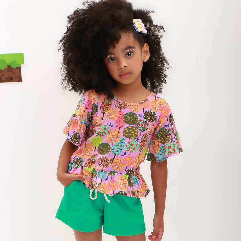 Conjunto Infantil Kookabu Estampa Árvore