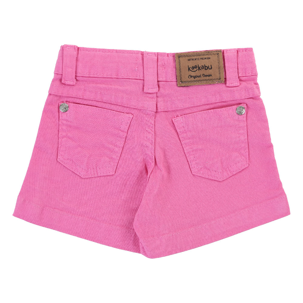 Shorts Infantil Kookabu Em Sarja Básico